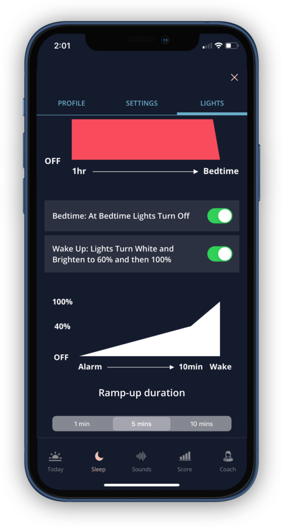 SleepSpace Phone Charger + LIFX Smart Bulb + 5 Year SleepSpace Subscription