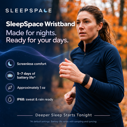 SleepSpace Wristband | Smarter Sleep, All Day