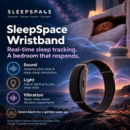 SleepSpace Wristband | Smarter Sleep, All Day