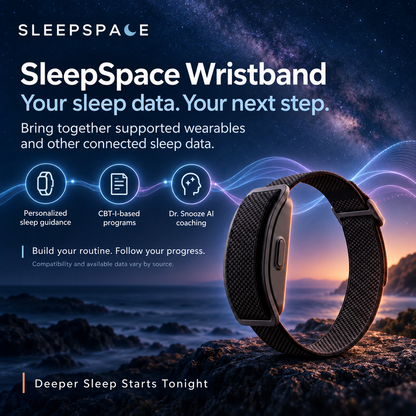 SleepSpace Wristband | Smarter Sleep, All Day