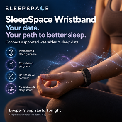 SleepSpace Wristband | Smarter Sleep, All Day
