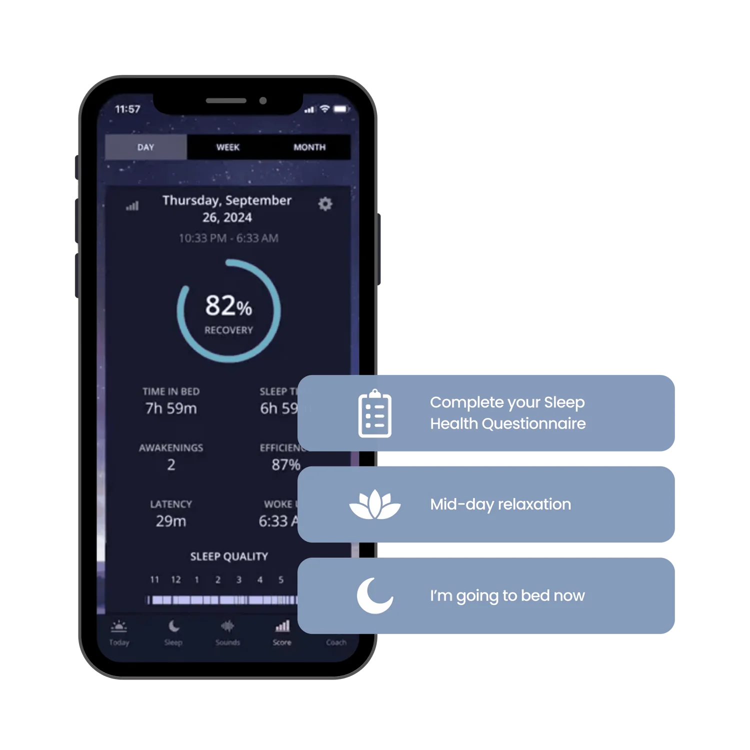 SleepSpace App and MDsleep Supplement