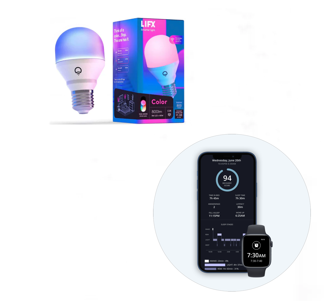 LIFX Smart Bulb + 1-Year Free Subscription